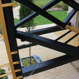 Création de pergola avec toiture véranda en PVC Fouesnant